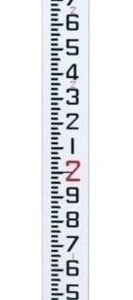 Level Rod, 13' Alum. 4-Section Telescop. ENG