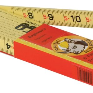 Ruler, 6' Folding Fiberglass (Rhino)