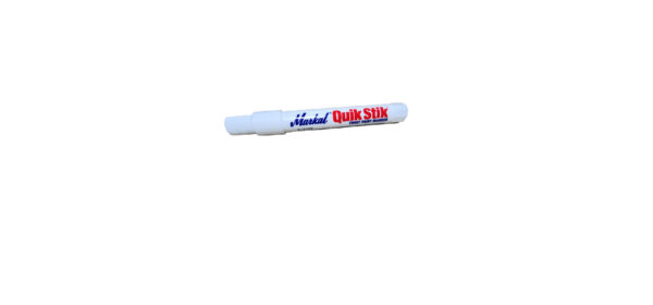 Marker, Paint White Quick Stick each